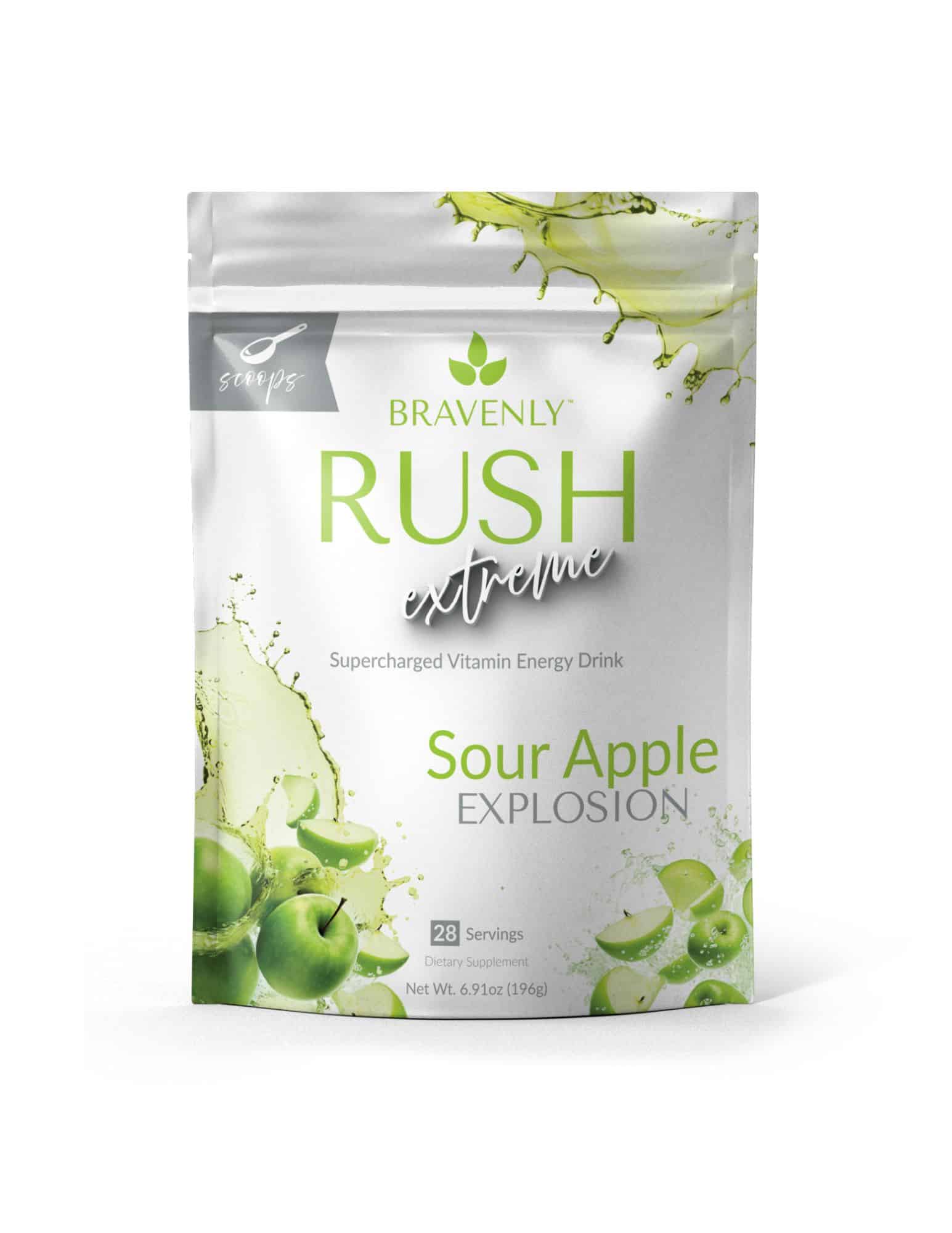Rush Extreme - Sour Apple mockup
